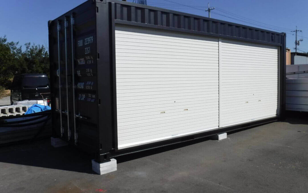 【新品】20フィートコンテナ（フルシャッター付き）